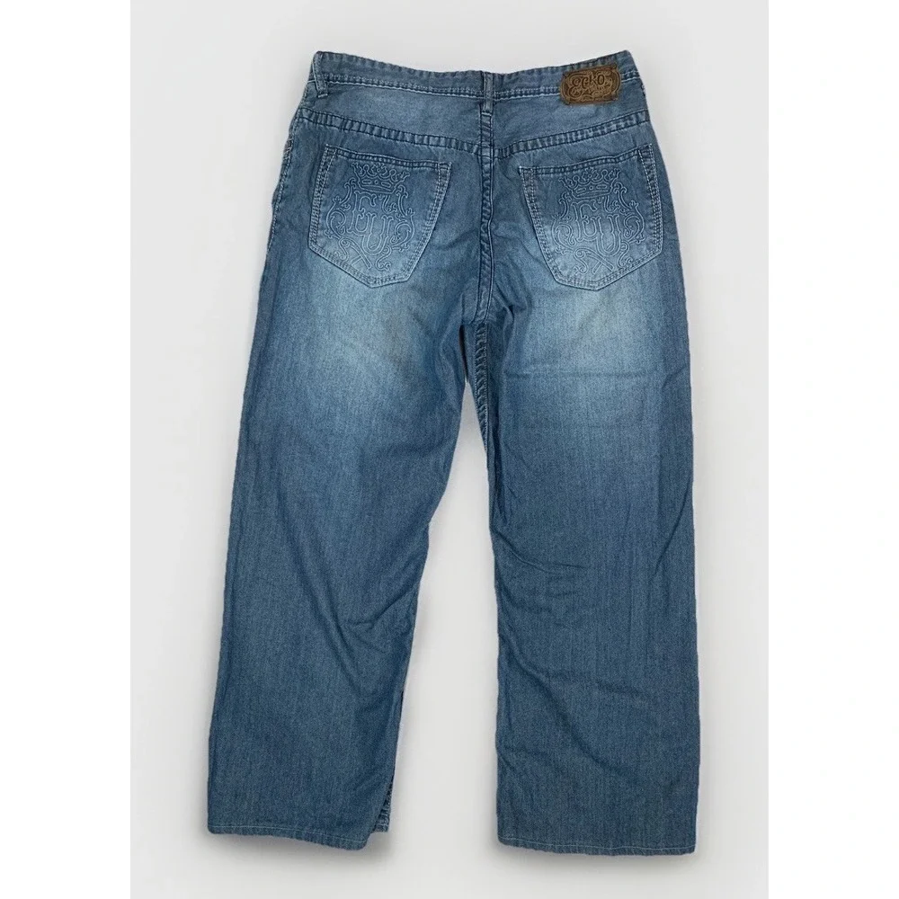Ecko Unltd Men's Denim Jeans Hip Hop Skater Baggy Y2K‎ Size 36